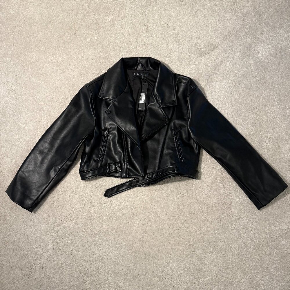 Black Lioness Leather Jacket